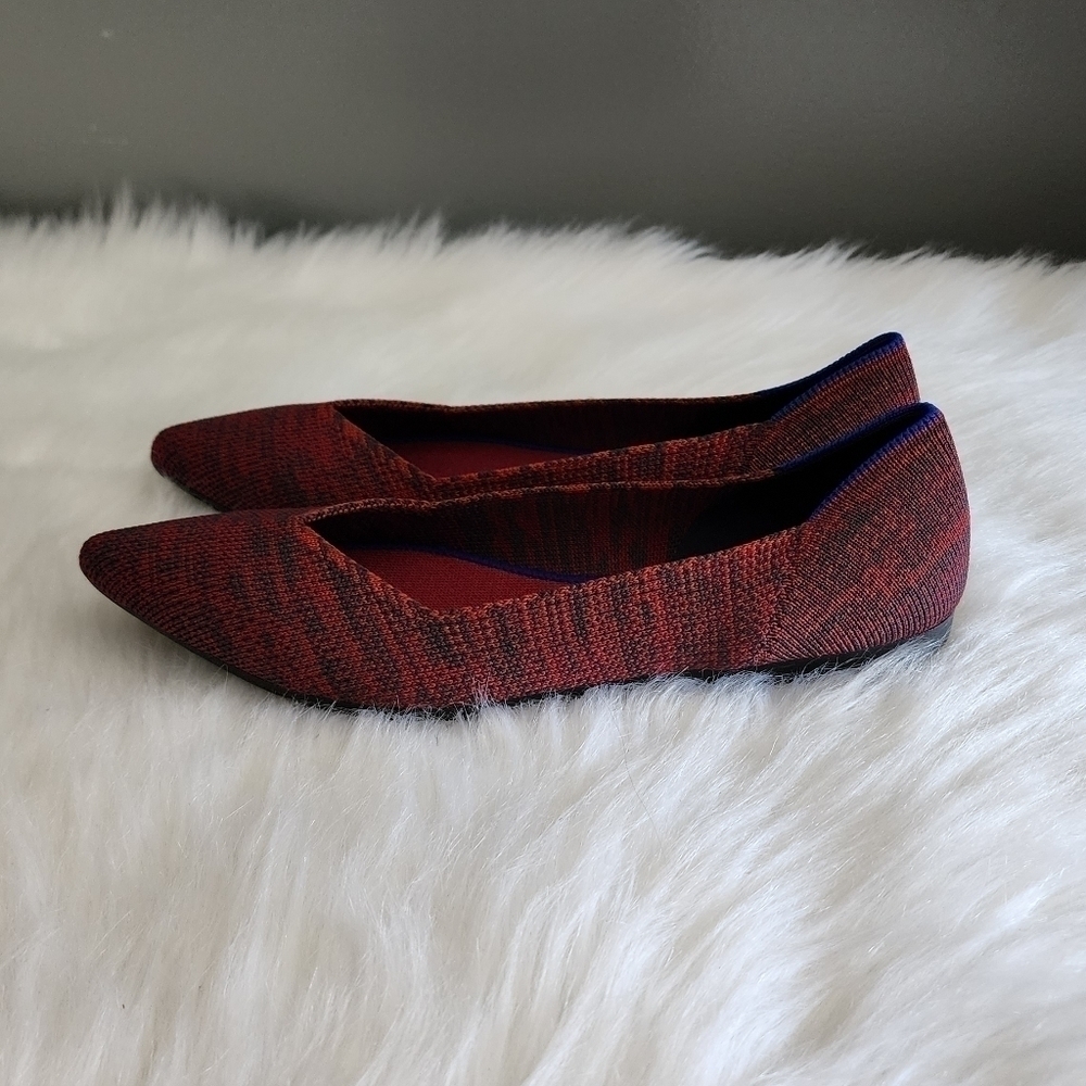 *NWOB* Rothy's The Point in Crimson Heather Red - Picture 4 of 8